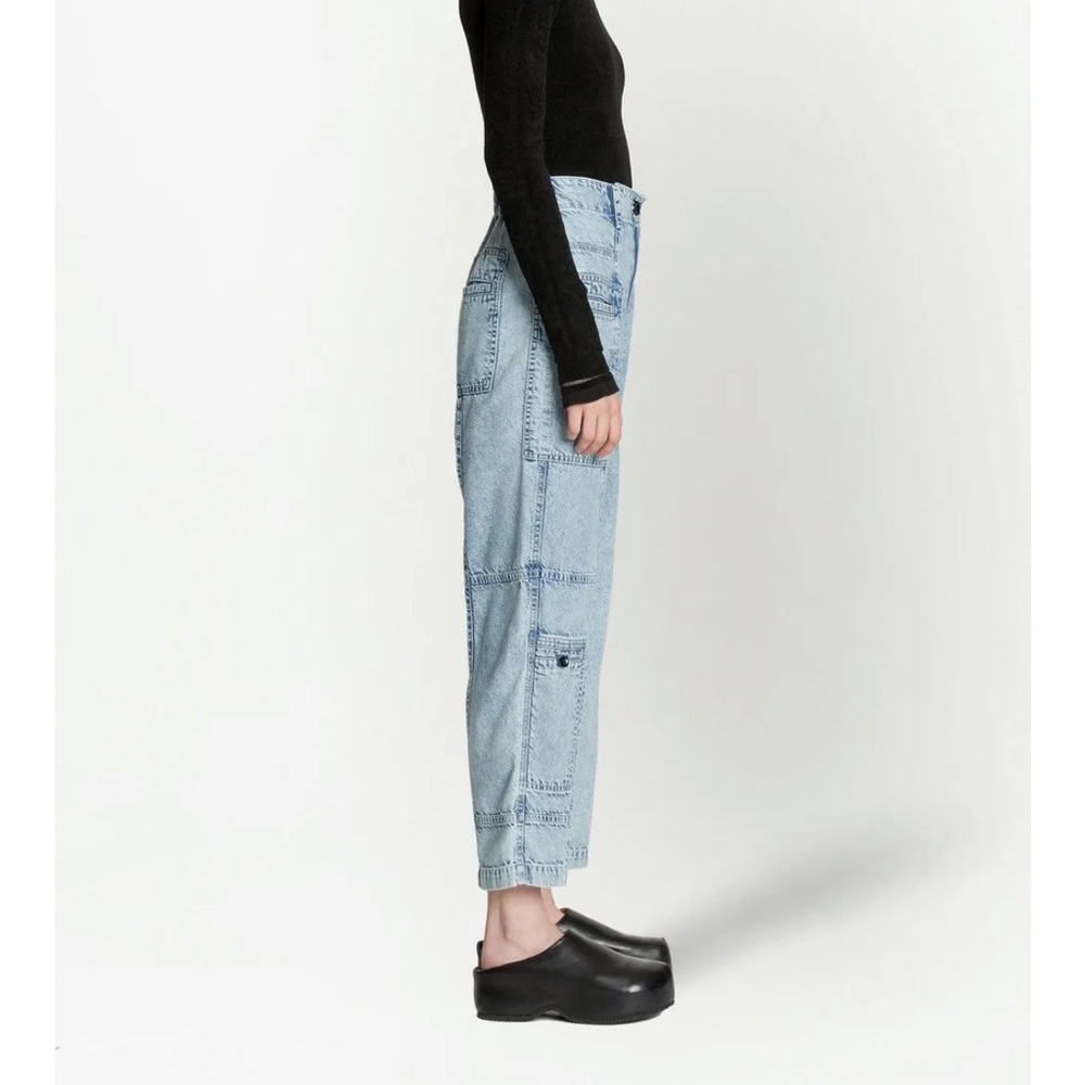 Proenza Schouler White Label high-rise straight-leg jeans - Picture 5 of 15
